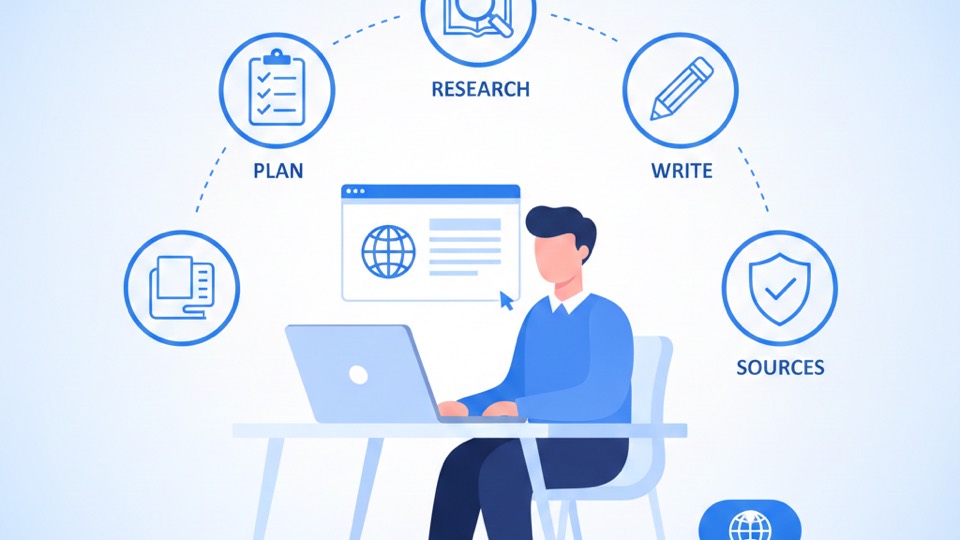 Wikipedia policy framework illustration